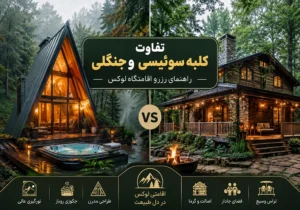 تفاوت کلبه سوئیسی و جنگلی